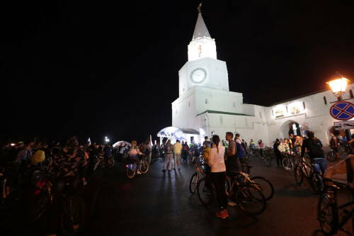 Во время «Ночного велофеста» в Казани ограничат парковку и движение на части улиц