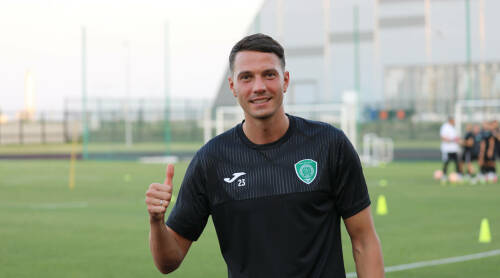 Антон Швец тренируется с «Рубином»