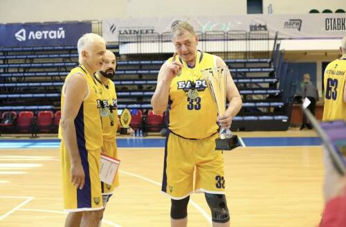 «Барс» из Ростова-на-Дону – победитель Первенства России по баскетболу среди ветеранов