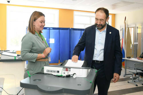 Алексей Песошин отдал свой голос на выборах Раиса РТ