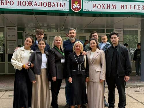 Олег Коробченко проголосовал на выборах Раиса Татарстана вместе с семьей