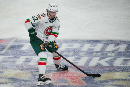 Защитник Уайтт Калинюк дебютирует за «Ак Барс» в регулярном чемпионате КХЛ