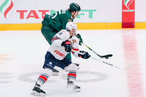 «Металлург» обыграл «Ак Барс» в матче чемпионата КХЛ
