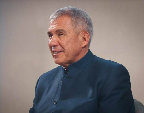 Минниханов набирает 88,24% голосов после обработки 96,7% протоколов