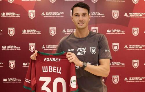 В «Рубин» перешел экс-полузащитник «Ахмата» Антон Швец