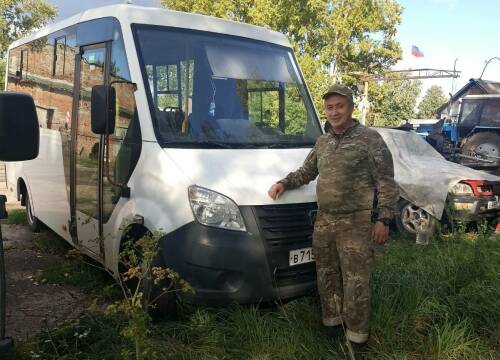Автобус для фронта: предприниматель из Мамадыша поддержал бойцов СВО