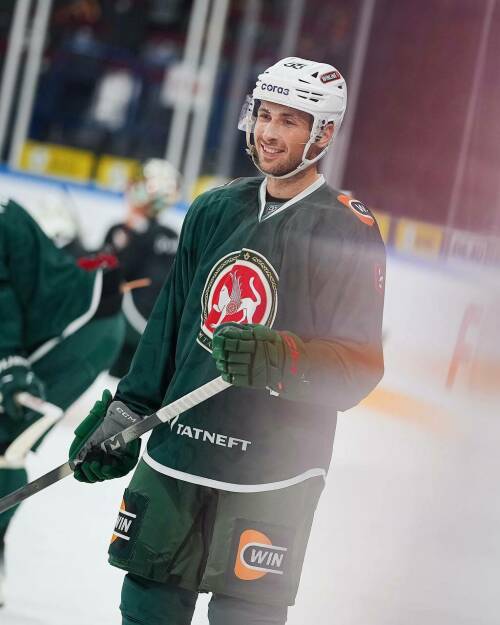 Александр Хмелевский провел первую тренировку в «Ак Барсе»