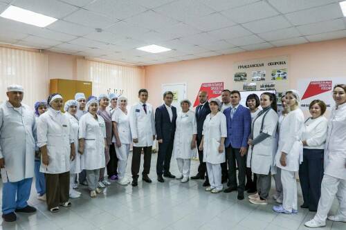 В Кузайкино отремонтировали старейшую участковую больницу Альметьевского района