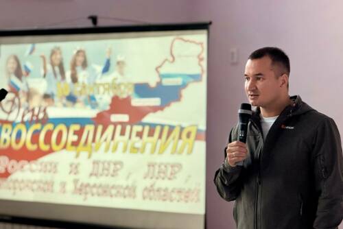 В подшефном Татарстану Лисичанске отметили трехлетие воссоединения с Россией