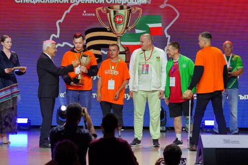 «Все вы – победители»: в Татарстане подвели итоги первого Кубка Раиса среди ветеранов СВО