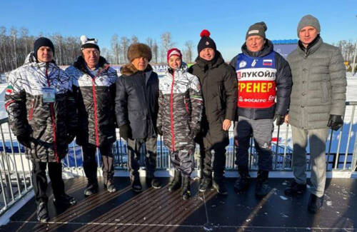 Минниханов пообщался с главным тренером сборной РФ на этапе Кубка России по лыжным гонкам