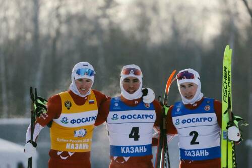 Александр Терентьев выиграл спринт на шестом этапе Кубка России по лыжным гонкам