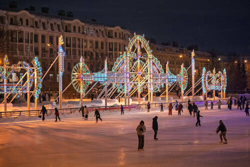 В новогодние каникулы в парках Казани прошло свыше 250 мероприятий