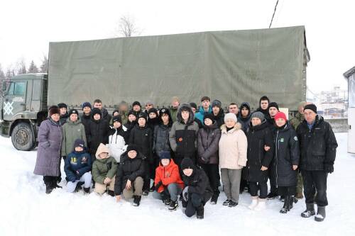 Мамадышский район отправил новый гуманитарный груз для военнослужащих СВО