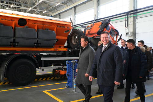 «Наш новый стандарт»: Метшин осмотрел новую базу МУП «Городское благоустройство»