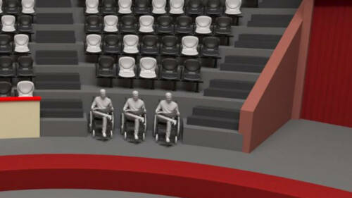 Специальные места для зрителей на инвалидных колясках оборудовали в Казанском цирке