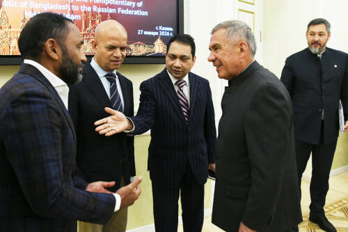 Минниханов предложил создать дорожную карту двустороннего взаимодействия РТ и Бангладеш