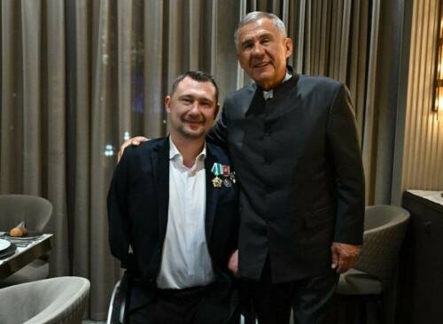 «Удивительной воли человек!»: Рустам Минниханов пообщался с паралимпийцем Алексеем Талаем