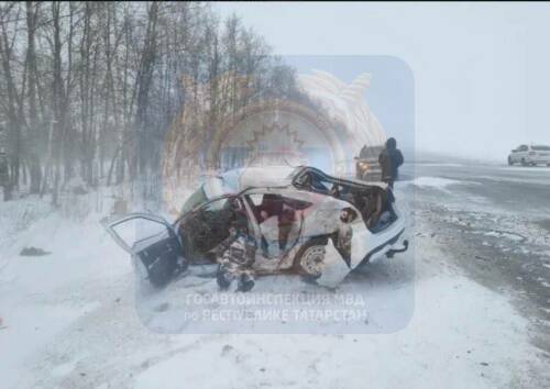 В ДТП на трассе Чистополь – Нижнекамск погибли два человека