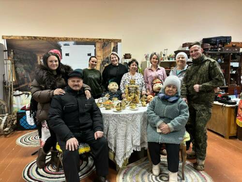 В Менделеевском районе прошла встреча с участником специальной военной операции