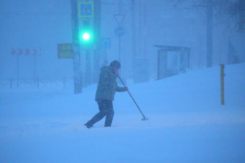 На Татарстан вновь обрушатся метели и сильный ветер, образуется гололед