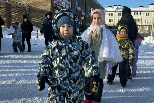 «Зима в Татарстане»: в Куюках организовали «Рождественские приключения» для детей