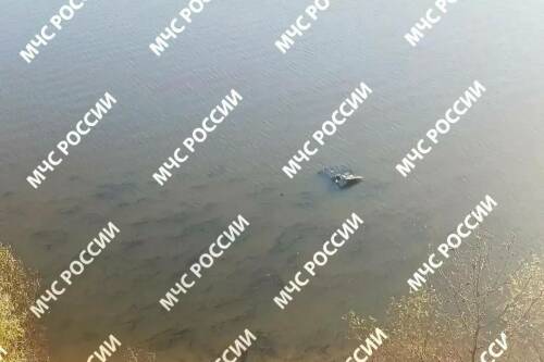 Машина упала с обрыва в реку под Казанью, двое утонули