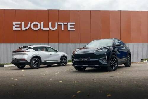 Старт производства нового электрического кроссовера EVOLUTE i-SKY