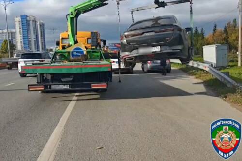В Казани KAIYI отправили на штрафстоянку за долг владельца в 150 тысяч
