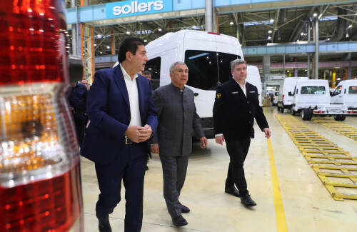 Автопроизводство полного цикла: в «Алабуге» стартовал выпуск фургона Sollers SF7