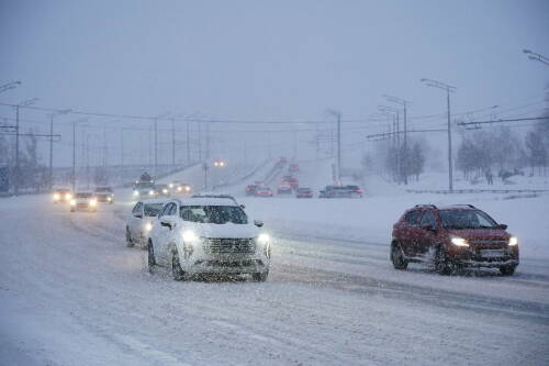Метель и небольшое понижение температуры ожидаются в Татарстане в понедельник