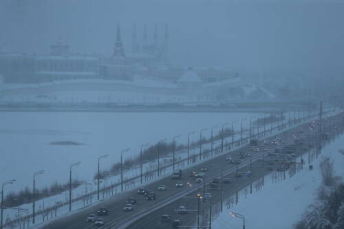 Гидрометцентр РТ предупредил о снеге с дождем и сильном ветре в ближайшие выходные