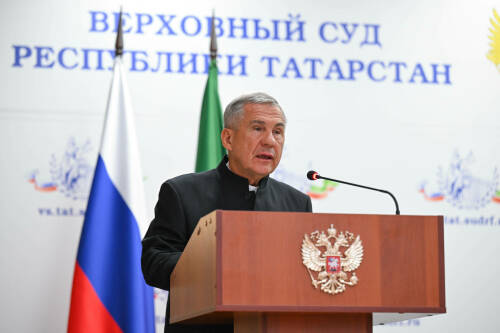 Рустам Минниханов: Татарстан готов включиться в цифровизацию судебной власти