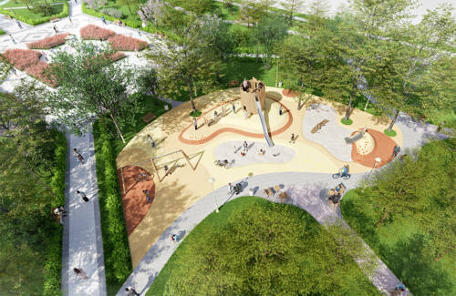 Отсылка к крепостям Тебриза: в Казани обновляют сквер-символ дружбы с Ираном