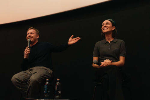 Антон Богданов и Стася Милославская представили фильм «Красавица» в Казани