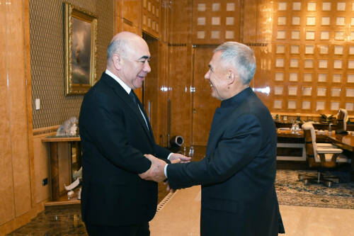 Рустам Минниханов провел встречу с хокимом Ташкентской области