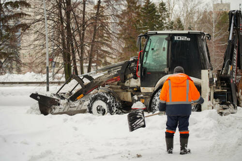 С улиц Казани за прошедшие сутки вывезли 30,9 тыс. тонн снега