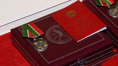 Бойцам из РТ на передовой вручили медали ордена «За заслуги перед Республикой Татарстан»