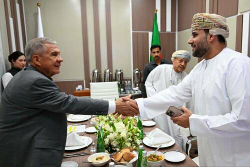 Минниханов обсудил с ТПП Омана развитие исламского финансирования