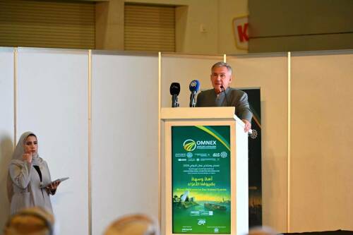 Рустам Минниханов принял участие в открытии торговой выставки OMNEX 2026 в Маскате