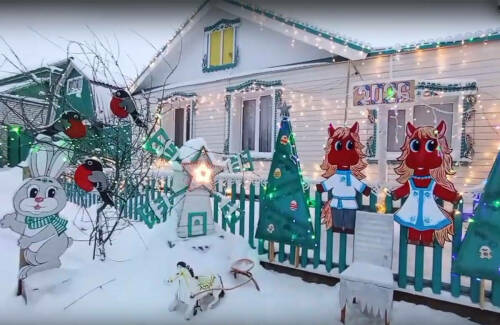 В Татарстане началось финальное голосование за лучшие зимние дворы