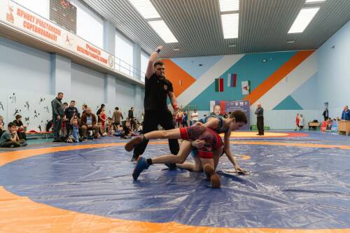 Второй открытый республиканский турнир по вольной борьбе среди юношей 2009-2017 годов рождения, посвященный памяти Александра Турнина &ndash; участника СВО и трехкратного батыра Сабантуя пгт Алексеевское, прошел в Алексеевском 20 февраля