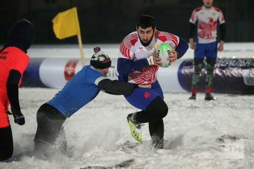 В Казани пройдут всероссийские соревнования среди студентов по регби на снегу