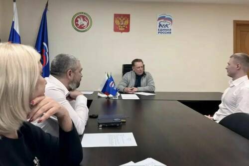 Айдар Метшин провел прием участников СВО