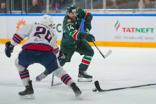 Григорий Денисенко не попадает второй матч подряд в основной состав «Ак Барса»