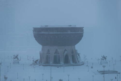В понедельник в Татарстане снова ожидается метель