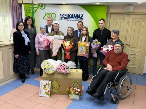 В Набережных Челнах в семье ветерана СВО родилась дочь