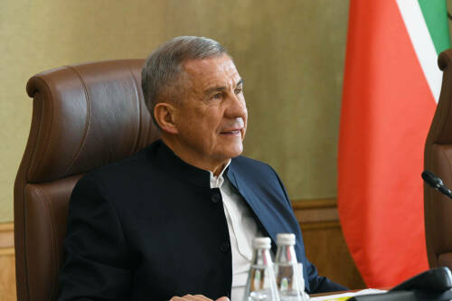 Раис РТ принял участие в заседании оргкомитета по подготовке Kazan Digital Week