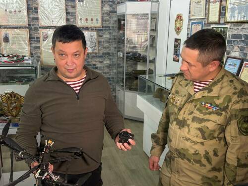 Музей войск правопорядка в Челнах пополнился трофеями из зоны СВО