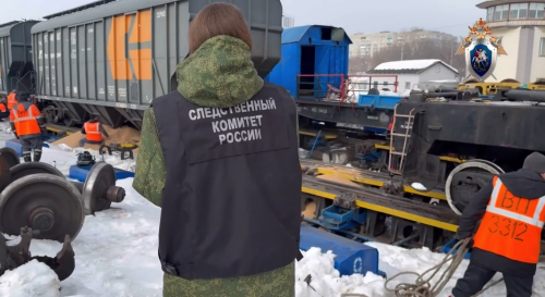 В Казани на станции Юдино сошли с рельсов три вагона с зерном